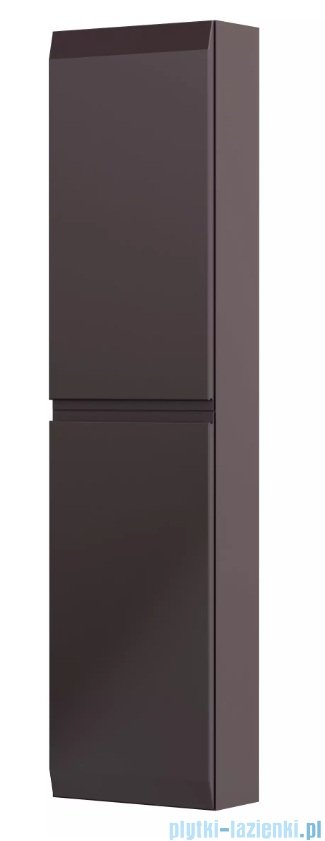 Oristo Brylant szafka boczna wysoka 40x160x17cm mokka mat OR36-SB2D-40-21-V3