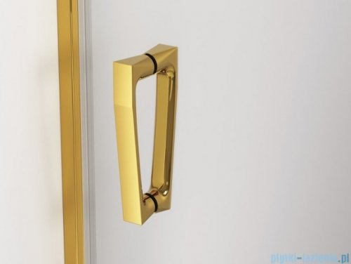 SanSwiss Cadura Gold Line drzwi przesuwne 90cm jednoskrzydłowe prawe z polem stałym CAE2D0901207