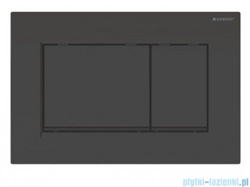 Geberit Sigma30 Przycisk uruchamiający przedni czarny błyszczący/czarny mat 115.883.DW.1