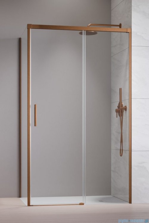 Radaway Idea Kdj Brushed Copper kabina 160x70cm prawa szczotkowana miedź 387046-93-01R/387048-93-01L