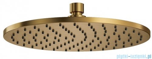 Omnires Contour system prysznicowy podtynkowy termostatyczny złoto szczotkowane SYSCT11GLB