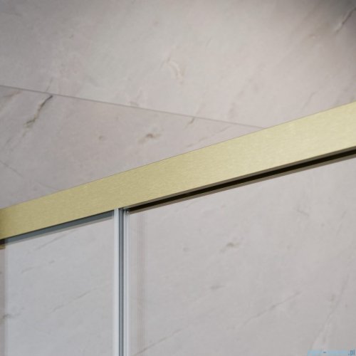 Radaway Idea 8 Kdd Brushed Gold kabina 80x80cm szczotkowane złoto 10370080-99-01L/10370080-99-01R