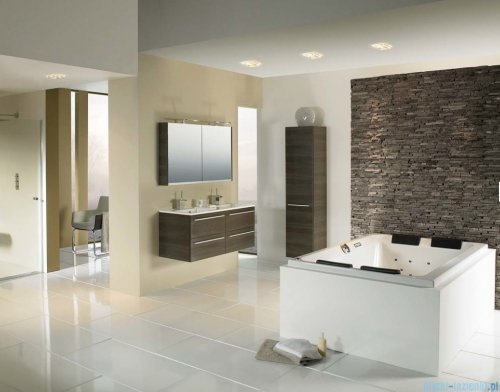 Riho Limited Olivia wanna prostokątna 180x120cm z hydromasażem THERMAE LINE prawa B064003005