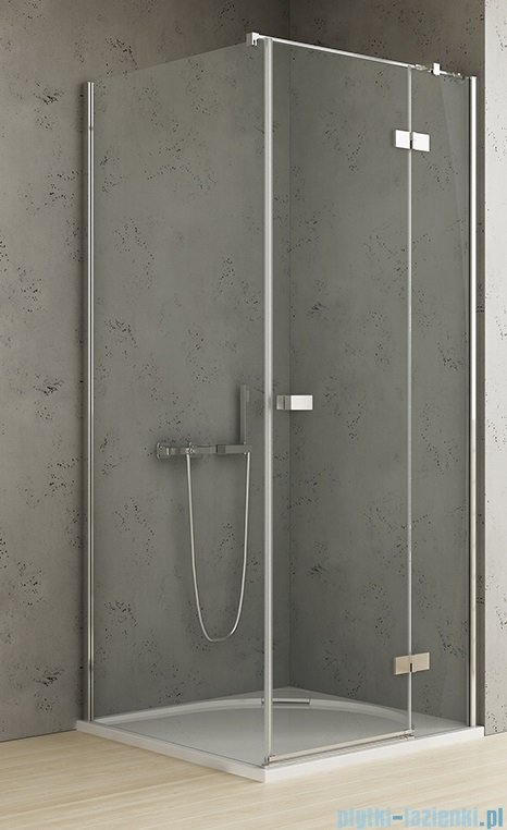 New Trendy Reflexa 120x80x200 cm kabina prostokątna prawa przejrzyste
