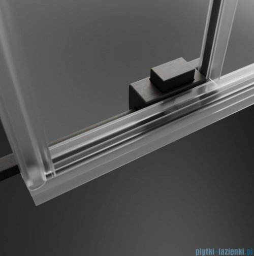 Radaway Idea DWJ Brushed GunMetal drzwi wnękowe 105cm lewe szczotkowany grafit 387021-92-01L