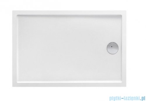 Roca Granada Medio brodzik prostokątny 120x80x7,5cm biały A27T007000