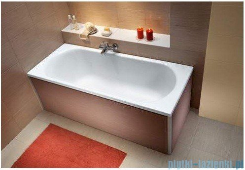 Koło Opal Plus wanna prostokątna z powłoką AntiSlide 140x70cm aranżacja