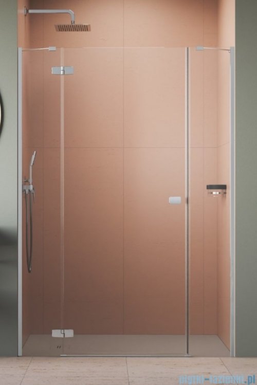 Radaway Fuenta Dwjs drzwi wnękowe 110cm lewe chrom połysk szkło przejrzyste 1384030-01-01L/1384090-01-01