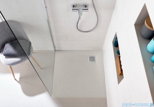 Roca Terran 180x70cm brodzik prostokątny konglomeratowy perłowy AP1017082BC01630