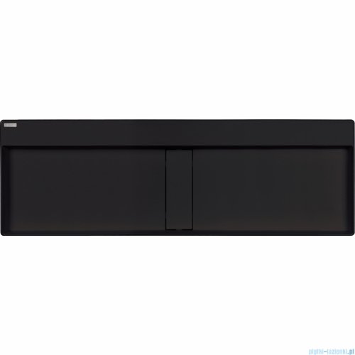 Deante Blur Umywalka granitowa nablatowa z maskownicą 120x40x12 nero CQB_NU2S