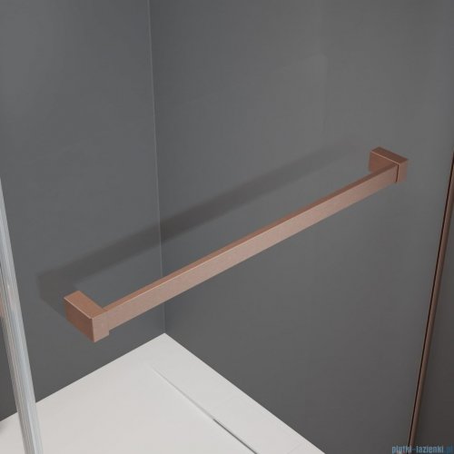 Radaway Idea Kdj Brushed Copper kabina 140x90cm prawa szczotkowana miedź 387044-93-01R/387050-93-01L