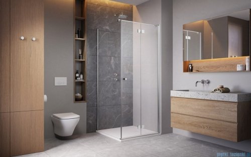 Radaway Essenza Kdj B kabina 80x70cm prawa szkło przejrzyste 1385081-01-01R/1384048-01-01