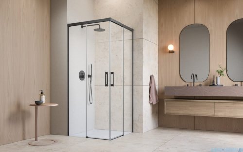 Radaway Idea Kdd Brushed GunMetal kabina 90x70cm szczotkowany grafit 387060-92-01L/387065-92-01R