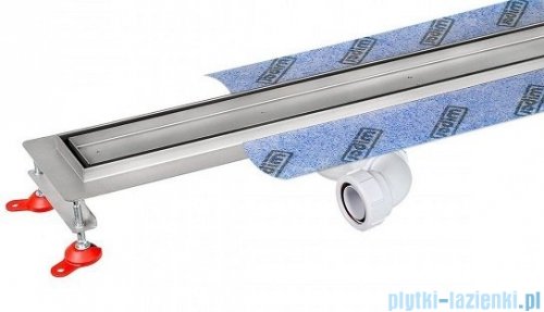 Wiper New Premium Tivano Odpływ liniowy z kołnierzem 120 cm syfon drop 50 mat 500.0167.03.120
