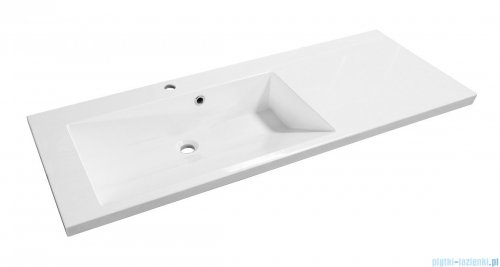Oristo Brylant umywalka meblowa konglomeratowa lewa 125x50cm UME-BR-125-92-L