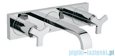 Grohe Allure 3-otworowa bateria umywalkowa DN 15 chrom 20190000