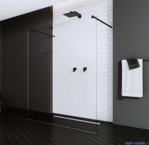 Radaway Modo New Black I kabina Walk-in 140x200 szkło przejrzyste 388144-54-01