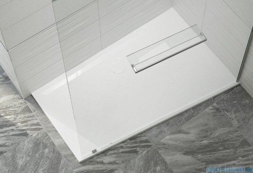 Sanplast Space Mineral BTP-M/SPACE brodzik trapezowaty 90x120x1,5 cm prawy 645-290-1510-01-000