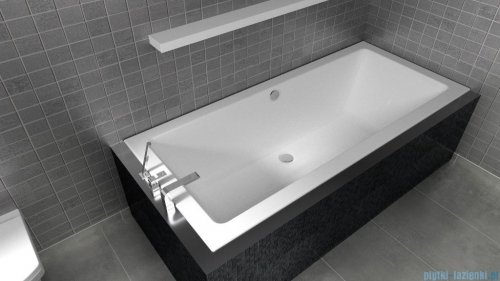 Riho Lugo wanna prostokątna 180x80cm nóżki+syfon B133001005/207093/19975