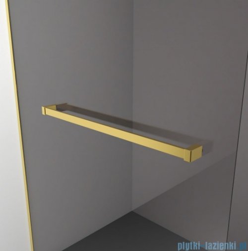 Radaway Essenza Gold Kdj+S kabina 80x110x80cm prawa złoty połysk szkło przejrzyste 1384051-01-01/1385023-09-01R/1384051-01-01
