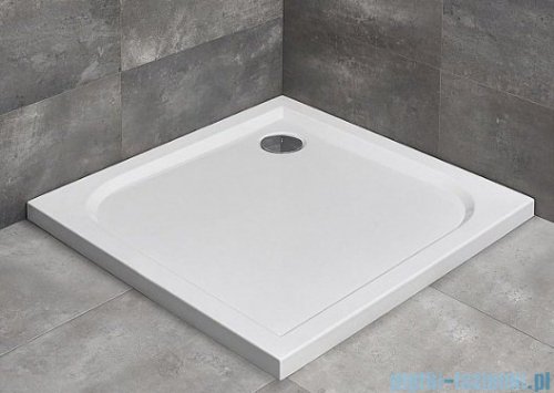 Radaway Torrenta Kdd kabina 80x80 szkło przejrzyste + Brodzik Delos C + Syfon 32262-01-01N