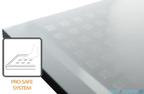 Sanplast Space Mineral brodzik prostokątny z powłoką 150x80x1,5cm+syfon 645-290-0380-01-002