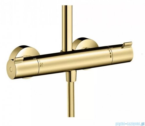 Hansgrohe Crometta S 240 Eco zestaw natryskowy termostatyczny ZŁOTY 27268990