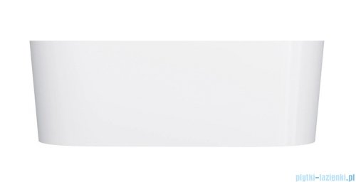 Omnires Ovo M+ wanna wolnostojąca z przelewem 160 x 75 cm biały połysk OVO160WWZPBP