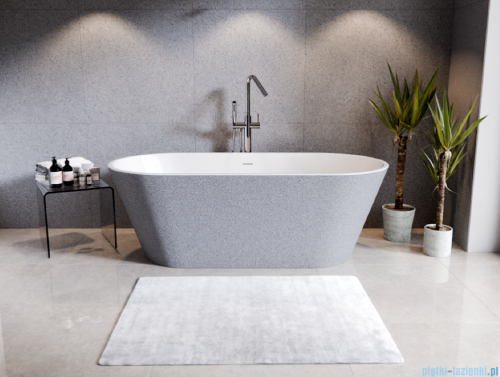 Besco Deeva Glam Złota Illume Coat 170x80 cm wanna wolnostojąca + syfon klik-klak chrom #WWA-170DGZC