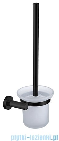 Omnires Modern Project szczotka do Wc wisząca czarny MP60620BL