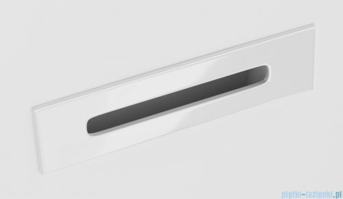 ScandiBath Mandal wanna wolnostojąca/przyścienna z korkiem i przelewem BIAŁYM 170x85cm  Q360S-1701OEMBP