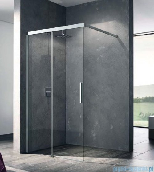 Kermi NIca kabina walk-in z przesuwnym skrzydłem lewa 120 cm NIJ2L12020VPK