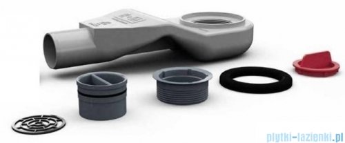 Wiper New Premium Black Glass Odpływ liniowy z kołnierzem 110 cm poler syfon snake 500.0383.01.110