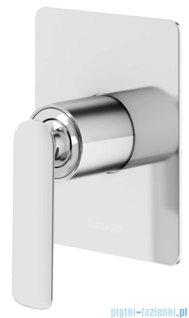 Kohlman Experience zestaw prysznicowy z deszczownicą 25 cm chrom QW220ER25