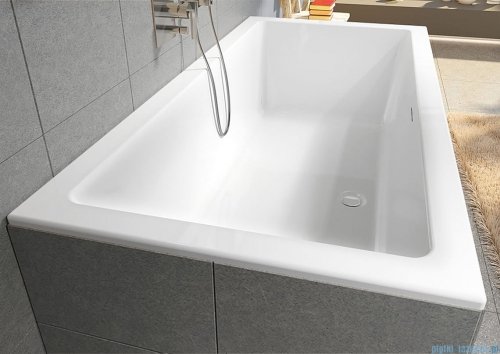 Riho Rethink Cubic 170x75cm wanna prostokątna + syfon B105001005