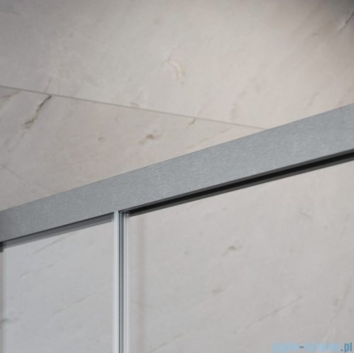 Radaway Idea DWJ Brushed Nickel drzwi wnękowe 130cm lewe szczotkowany nikiel 387017-91-01L