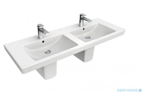Villeroy&amp;Boch Subway 2.0 Umywalka meblowa podwójna  1300x470     7175D001
