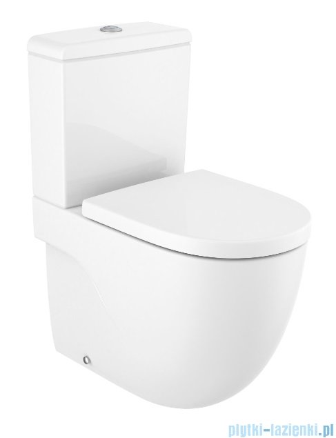 Roca Meridian Rimless miska do kompaktu biały A34224L000