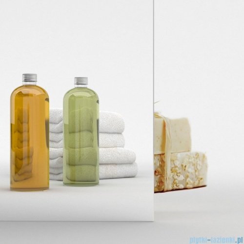 Radaway Idea White Dwj drzwi 135cm lewe szkło przejrzyste 387024-04-01L