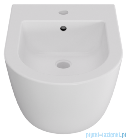 Besco Bidet Aspen White bidet wiszący z ukrytymi mocowaniami biały połysk B-AS-B