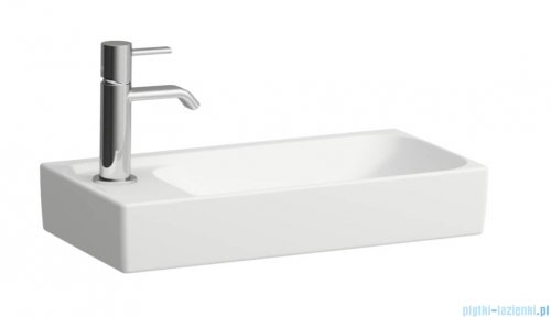 Laufen Meda umywalka ścienna lewa 46x23cm biały mat  H8151147571131