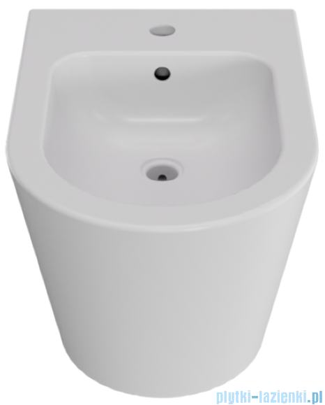Besco Bidet Laax White bidet wiszący z ukrytymi mocowaniami biały połysk B-LA-B