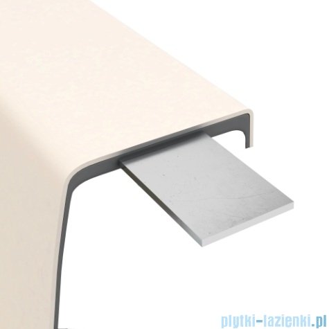 Schedpol Schedline Solia Set wanna prostokątna Cashemere Mat z nośnikiem styropianowym 170x70cm 3WST.SS1P-17070/PK/MG