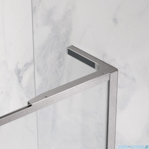 Radaway Modo F SL Brushed Nickel II kabina Walk-in 95x201,6cm prawa Szczotkowany Nikiel szkło przejrzyste 10419095-91-01R