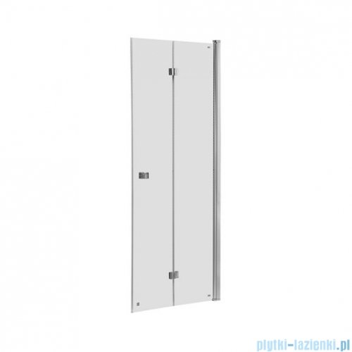 Roca Capital drzwi prysznicowe bifold 80x195cm przejrzyste