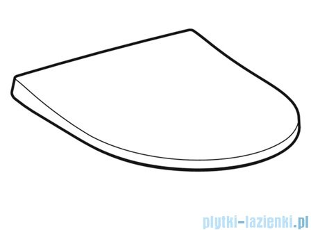 Geberit iCon Slim Deska sedesowa wolnoopadająca 500.835.01.1