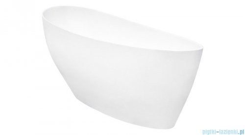 Besco Keya Glam złota 165x70cm wanna wolnostojąca + odpływ klik-klak