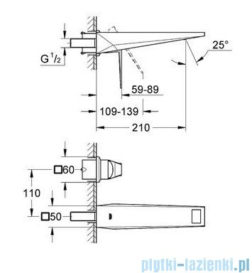 Grohe Allure Brilliant 2-otworowa bateria umywalkowa chrom 19783000
