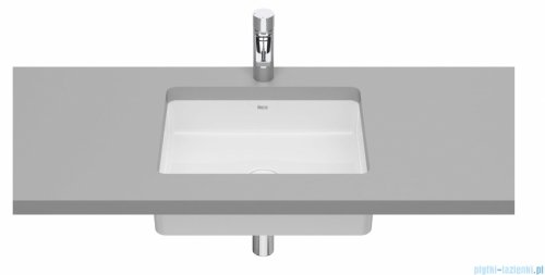 Roca Square FINECERAMIC Umywalka 49x39cm podblatowa biała SUPRAGLAZE  A327536S00