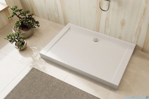 Excellent Forma Compact X brodzik prostokątny 120x90 cm struktura, czarny mat BREX.1403.120.090.BLC
